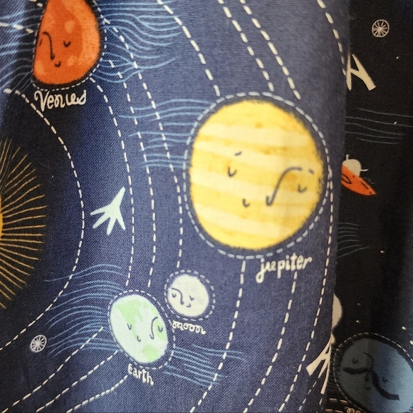 Retrolicious Space-Themed Sleeveless Dress XL NWT - Picture 8 of 8